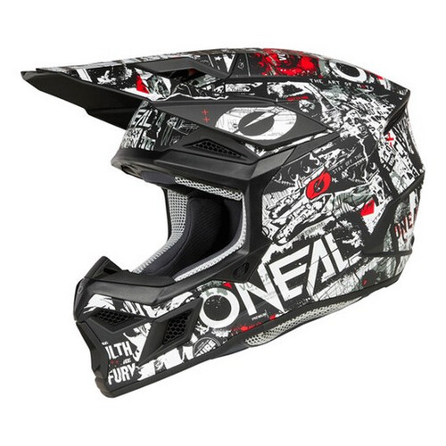 O'Neal 3SRS ATTACK Helmet - Black/White