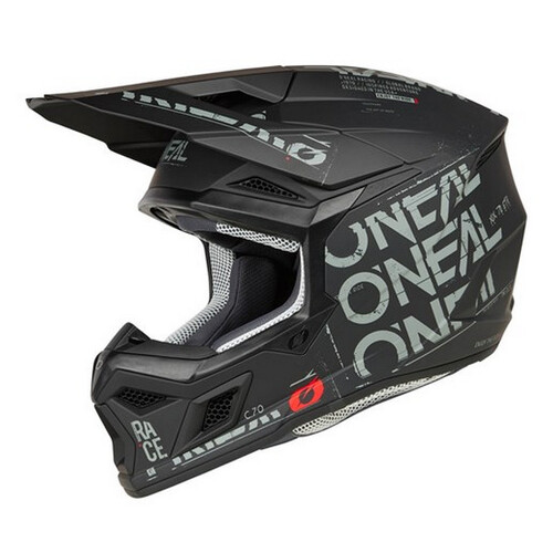 O'Neal 3SRS STATIC Helmet - Black/Grey