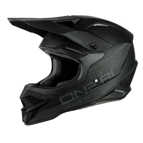 O'Neal 3SRS FLAT Helmet - Black