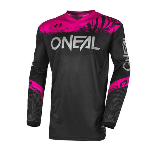 ONeal Girls ELEMENT Shocker Jersey - Black/Pink