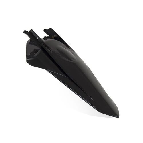 RTech KTM 125cc - 500cc EXCF EXC XCW XC (with Taillight Mount) 20-23 Black Rear Fender 