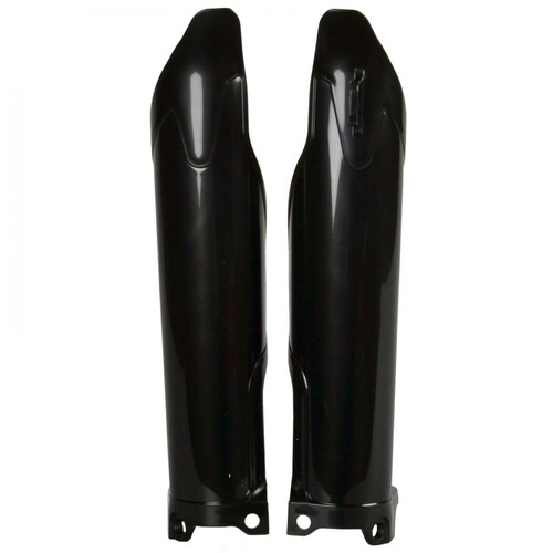 POLISPORT KAWASAKI KX250F KX450F 09-25 KX250X KX450X 21-25 FORK GUARDS - BLK