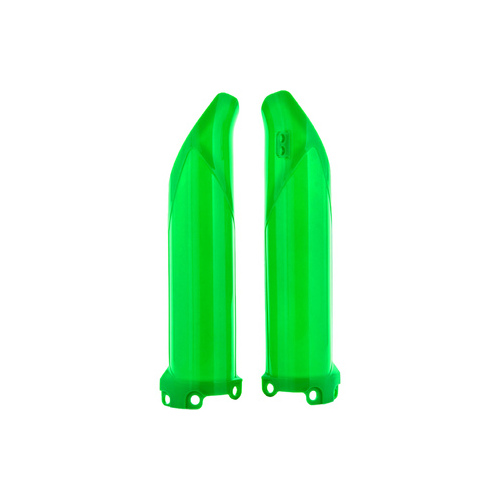 POLISPORT KAWASAKI KX250F KX450F 09-25 KX250X KX450X 21-25 FORK GUARDS - GRN