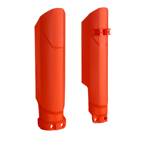 POLISPORT KTM EXC EXCF XC XCF SXF FORK GUARDS FULL WRAP AROUND - ORG