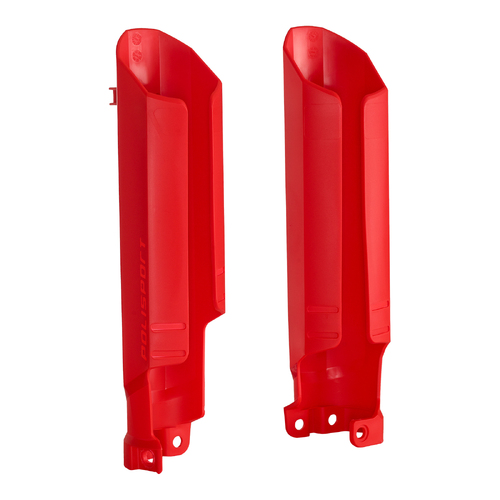 POLISPORT BETA RR 19-24 FORK GUARDS FULL WRAP AROUND - RED