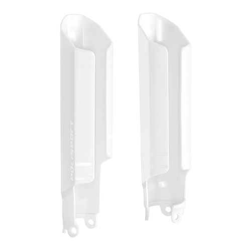 POLISPORT YAMAHA YZF250 YZF450 10-24 YZ250FX YZ450FX 16-24 YZ125 YZ250 15-24 FORK GUARDS FULL WRAP AROUND - WHITE