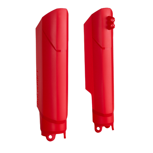 POLISPORT HONDA 19-25 FORK GUARDS FULL WRAP AROUND - RED