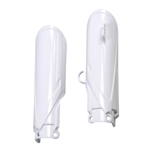 POLISPORT YAMAHA YZ65 18-25 FORK GUARDS - WHITE