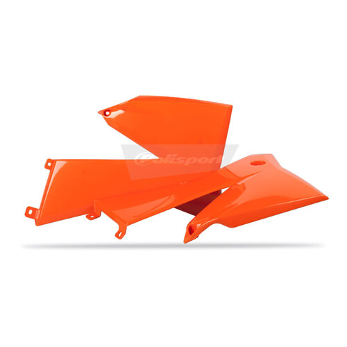 KTM SX 05-06/EXC 05-07 Radiator Scoops Orange