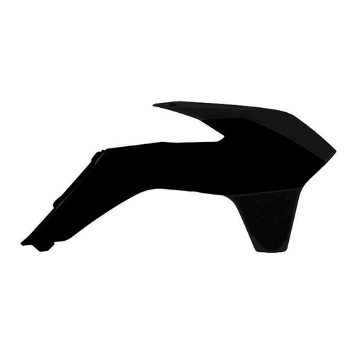 KTM 85SX 13-17 Radiator Scoops Black