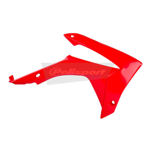 Honda CRF250R 14-17 CRF450R 13-16 Radiator Scoops Red