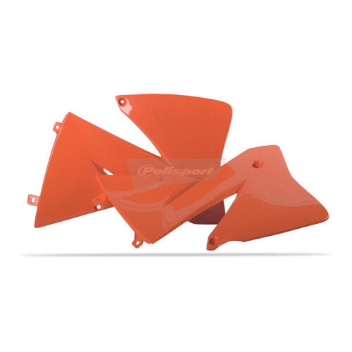 KTM EXC 01-02 Radiator Scoops Orange