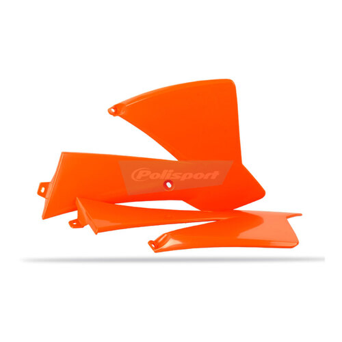 KTM 65SX 02-08 Radiator Scoops Orange