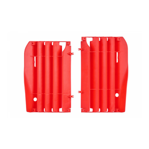 POLISPORT HONDA CRF250R 10-13 RADIATOR LOUVERS - 04RED