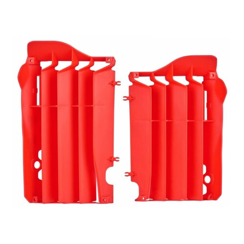 POLISPORT HONDA CRF450R CRF450RX 17-20 RADIATOR LOUVERS - RED