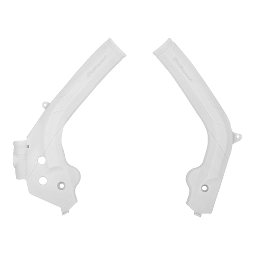 POLISPORT FRAME PROTECTOR KTM HUSQVARNA 17-19 FRAME PROTECTOR - WHT