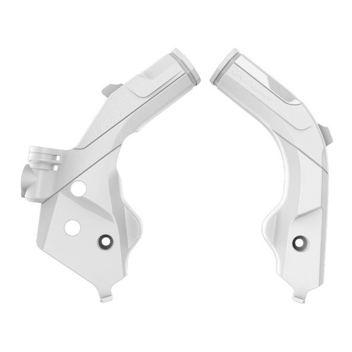 POLISPORT GAS GAS 21-23 HUSQVARNA FC TC FX TX 19-23 FRAME PROTECTOR - WHT