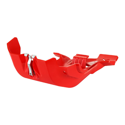 POLISPORT HONDA CRF250R CRF250RX CRF450R CRF450RX 21-25 FORTRESS SKID PLATE - OEM RED