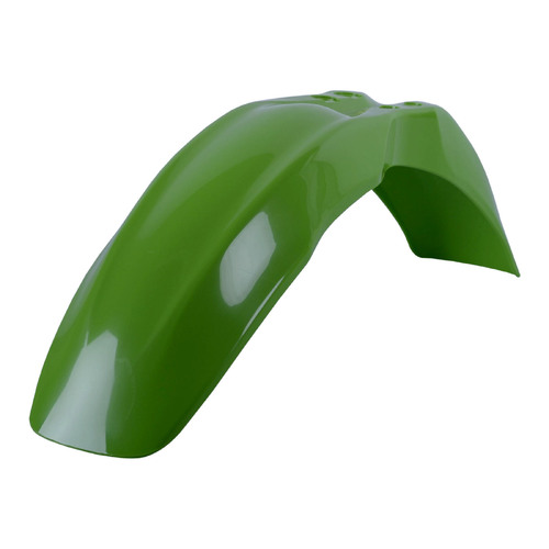 POLISPORT KAWASAKI KX65 00-24 FRONT FENDER - GRN