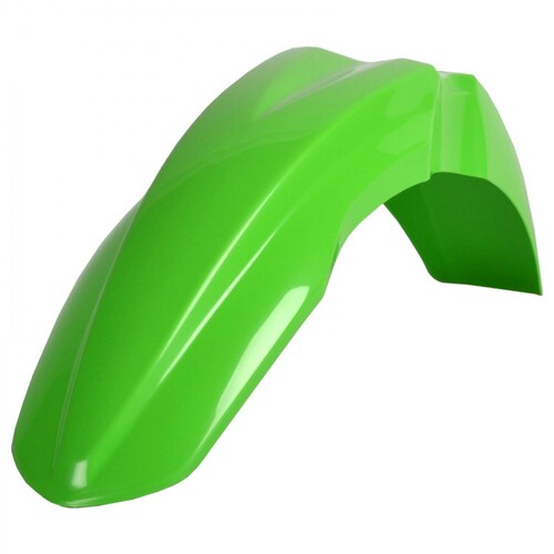 POLISPORT KAWASAKI KX250F KX450F 09-12 FRONT FENDER - GRN