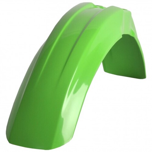 POLISPORT KX125 KX250 93-02 KX500 93-04 KDX200 92-04 KDX250 91-04 FRONT FENDER - GRN