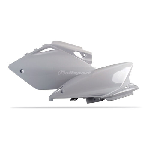 POLISPORT HONDA CRF450 05-06 SIDE PANELS - WHT