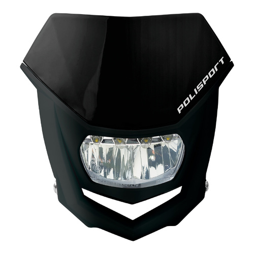 POLISPORT HALO LED HEADLIGHT BLACK