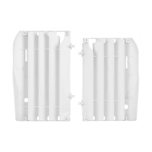 POLISPORT YAMAHA YZ125 YZ250 05- 21 YZ125X 17-22 YZ250X 16-19 RADIATOR LOUVERS - WHT