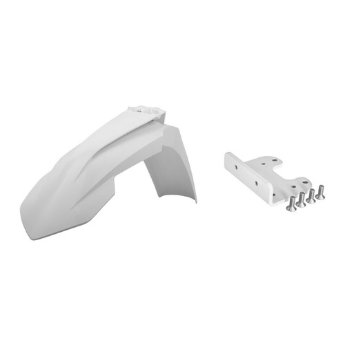 KTM FRONT FENDER ADAPTOR KIT - WHITE