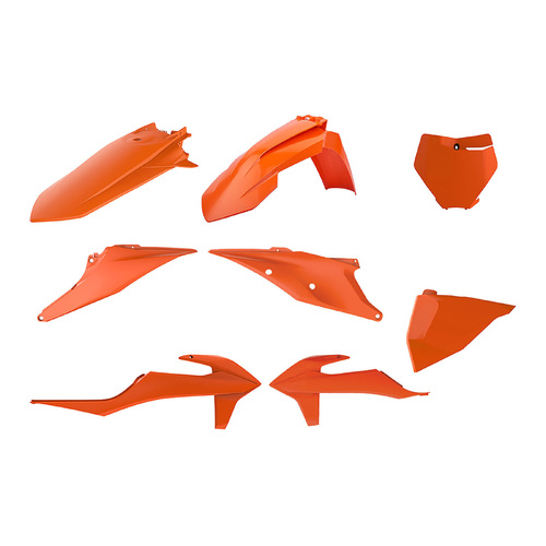 KTM SX SXF XCF 19-22 Plastics Kit Orange