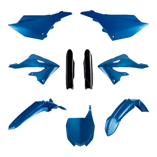 Yamaha YZ125 YZ250 22-24 Blue Metal Flow Plastics Kit