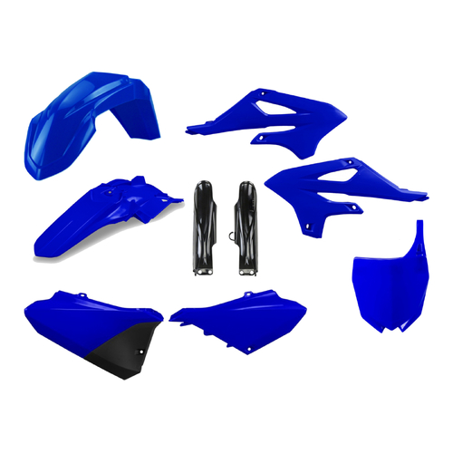 Yamaha YZ85 22-on OEM MX Complete Plastics Kit Blue