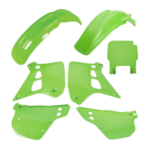 Kawasaki KX125 90-91 OEM Plastics Kit