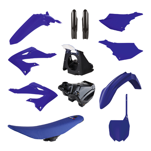 Yamaha YZ125 YZ250 02-21, Y125X 20-21, Y250X 16-21 OEM MX Restyling Plastics Kit