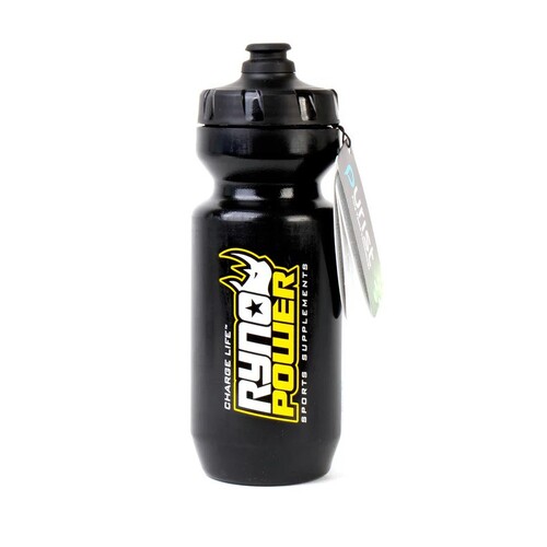 Pro Cycling Bottle Ryno Power Black 650ml