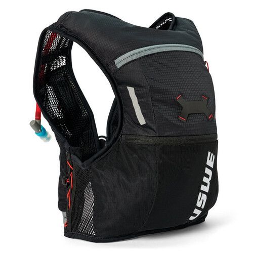 USWE Rush 8L Carbon Black Bike Hydration Vest (MD)