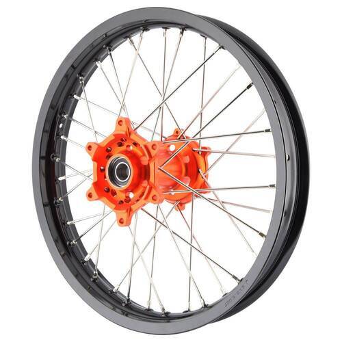 X-TECH KTM SX / SXF Rear Rim (Black with Orange Hub)